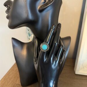 Turquoise Silver Ring